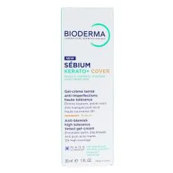 BIODERMA Sébium Kerato+ Cover Gel Crème Teinté 30ml