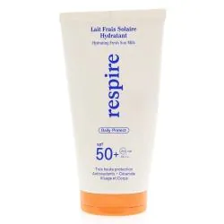 RESPIRE Lait frais solaire hydratant SPF50 150ml