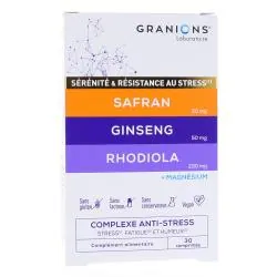 GRANIONS Sérénité & Résistance au Stress 30 comprimés