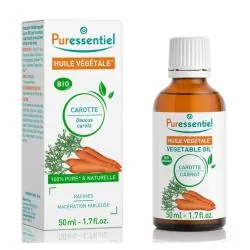 PURESSENTIEL Huile Végétale de carotte bio 50ml