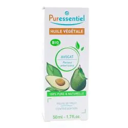 PURESSENTIEL Huiles Végétales Avocat Bio 50ml