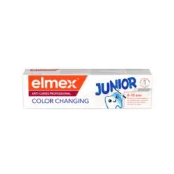 ELMEX Junior - Dentifrice Anti-Caries Color Changing 6-12 ans 75ml
