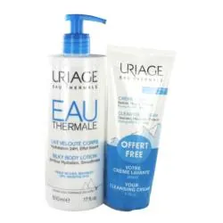 URIAGE Eau thermale - Lait velouté corps lait 500ml + crème lavante 200ml offerte