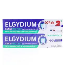 ELGYDIUM Dentifrice Sensiprotect lot 2 x 75ml
