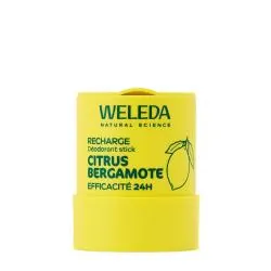 WELEDA Déodorant Stick Rechargeable Citrus Bergamote 50g recharge