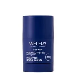 WELEDA For Men - Déodorant Stick Rechargeable Eucalyptus Menthe Poivrée déodorant