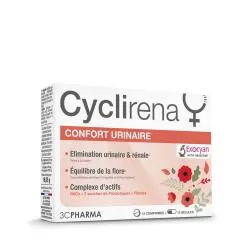 3C PHARMA Cyclirena Confort Urinaire 15 comprimés + 15 gélules