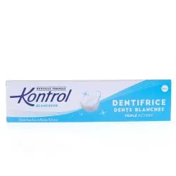 KONTROL Dentifrice Dents Blanches 75 ml
