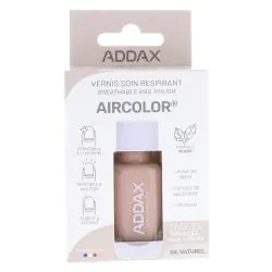 ADDAX Aircolor - Vernis soin respirant n°04 naturel 11ml