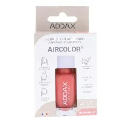 ADDAX Aircolor - Vernis soin respirant n°03 Hibiscus 11ml