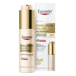 EUCERIN Hyaluron-Filler + Elasticity - Soin de Jour Ultra-Léger SPF50 50ml