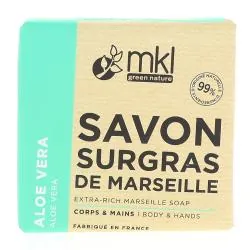 MKL Savon De Marseille Solide Surgras - Aloe Vera 100g