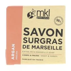 MKL Savon De Marseille Solide Surgras Huile D'Argan 100g