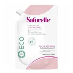 SAFORELLE Soin lavant doux apaisant recharge 500ml