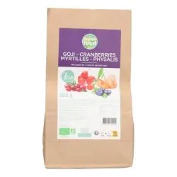 EXOPHARM Suprafood Goji - Cranberries - Myrtilles - Physalis Bio 500g