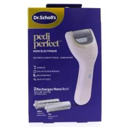 DR.SCHOLL'S Pedi Perfect - râpe électrique + 2 recharges nano tech