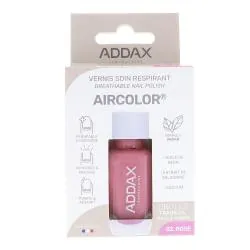 ADDAX Aircolor - Vernis soin respirant n°02 Rose 11ml