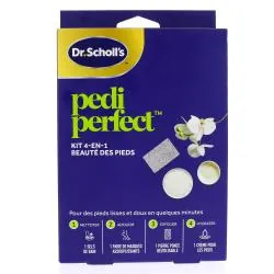 DR.SCHOLL'S Pedi Perfect Kit 4 en 1 Beauté des pieds