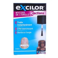 EXCILOR Mycose de L'Ongle 3 actions 7ml