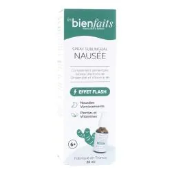 LES BIENFAITS Nausées Spray Sublingual 20ml