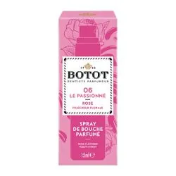 BOTOT Spray de Bouche Parfumé n°06 Le Passionné Rose 15ml