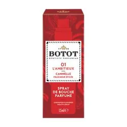 BOTOT Spray de Bouche Parfumé n°01 L'Ambitieux Cannelle 15ml