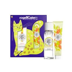 ROGER & GALLET Coffret Eau Parfumée Bienfaisante Fleur d’Osmanthus 30ml et sa Crème Mains