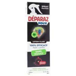 DEPARAZ Poux Lotion Flash Poux & Lentes 150ml