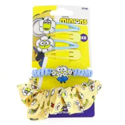 LES MINIONS Ensemble d'accessoires pour cheveux