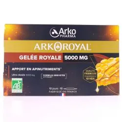 ARKOPHARMA Gelée Royale 5000mg 10 ampoules