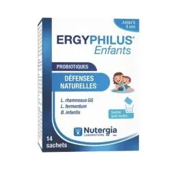 NUTERGIA Ergyphilus Enfants - Probiotiques Défenses naturelles x14 sachets