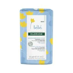 KLORANE Bébé savon surgras au calendula savon pain 250g