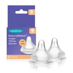 LANSINOH NaturalWave Tétine XS Débit Lent x2