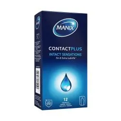 MANIX Contact plus - Préservatifs sensations intactes boîte de 20 préservatifs