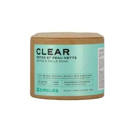 CIRCLES Clear - Détox et peau nette x6à gélules