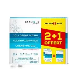 GRANIONS Les essentiels - Complexe anti-age lot 2 x 60 comprimés + 1 offert