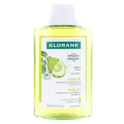 KLORANE Vitalité - Shampooing Cédrat énergisant & légèreté flacon 200ml