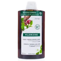 KLORANE Quinine & Edelweiss bio - Shampooing fortifiant flacon de 400 ml