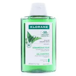 KLORANE Séboréducteur - Shampooing purifiant et équilibrant à l'Ortie bio 200ml