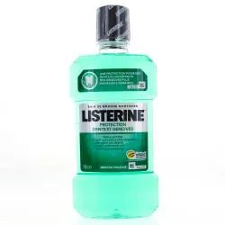 LISTERINE Bain de bouche protection dents et gencives flacon 500ml