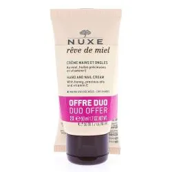 NUXE Rêve de miel crème mains et ongles lot de 2 tubes 50ml