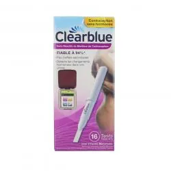 CLEARBLUE Test sticks moniteur de contraception x 16