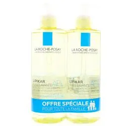LA ROCHE-POSAY Lipikar huile lavante AP+ 2 flacons x 400ml