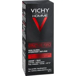 VICHY Homme structure force soin global hydratant anti-âge tube 50ml