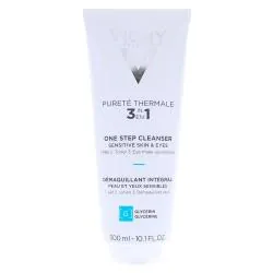 VICHY Pureté Thermale démaquillant intégral peau sensible 3-en-1 tube 300ml