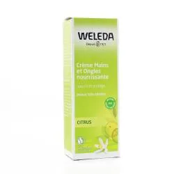 WELEDA Crème nutritive mains & ongles au Citrus bio tube 50ml