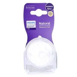 AVENT Tétine natural débit rapide lot de 2