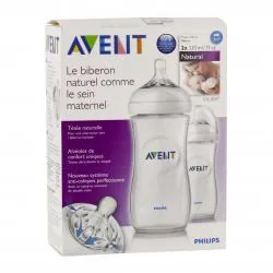 AVENT Natural biberon lot de 2 x 330ml