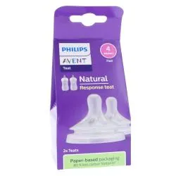 AVENT Tétines Débit rapide lot de 2