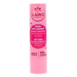 LAINO Soin des lèvres fragilisées parfum fraise stick de 4g